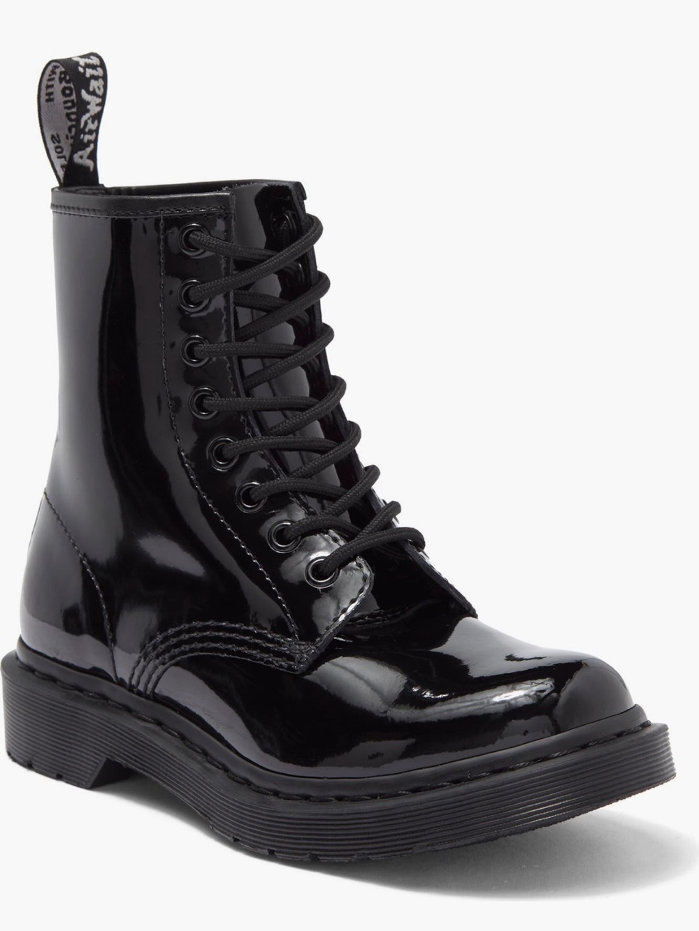 Dr. Martens 1460 Black Patent Combat Boots
